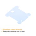 thumbnail image 3 of Uxcell Plastic Floss Bobbin Sewing Thread Card Board, Blue 200 Pack, 3 of 5