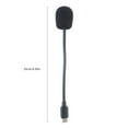 thumbnail image 5 of Tizuqe Detachable Boom Microphone for TH10/TH30/TH40 Headsets Mic USB C Connectors, 5 of 15