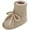 Beige, variant on Baby Boys Girls Sock Shoes Bowtie Knitted Booties Lightweight Flat Walking Shoes Casual Round Toe Athletic Crib Shoes Beige 3-6 Months Infant