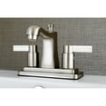 thumbnail image 2 of Kingston Brass FB4648NDL 4 in. Centerset Bathroom Faucet, Brushed Nickel, 2 of 3