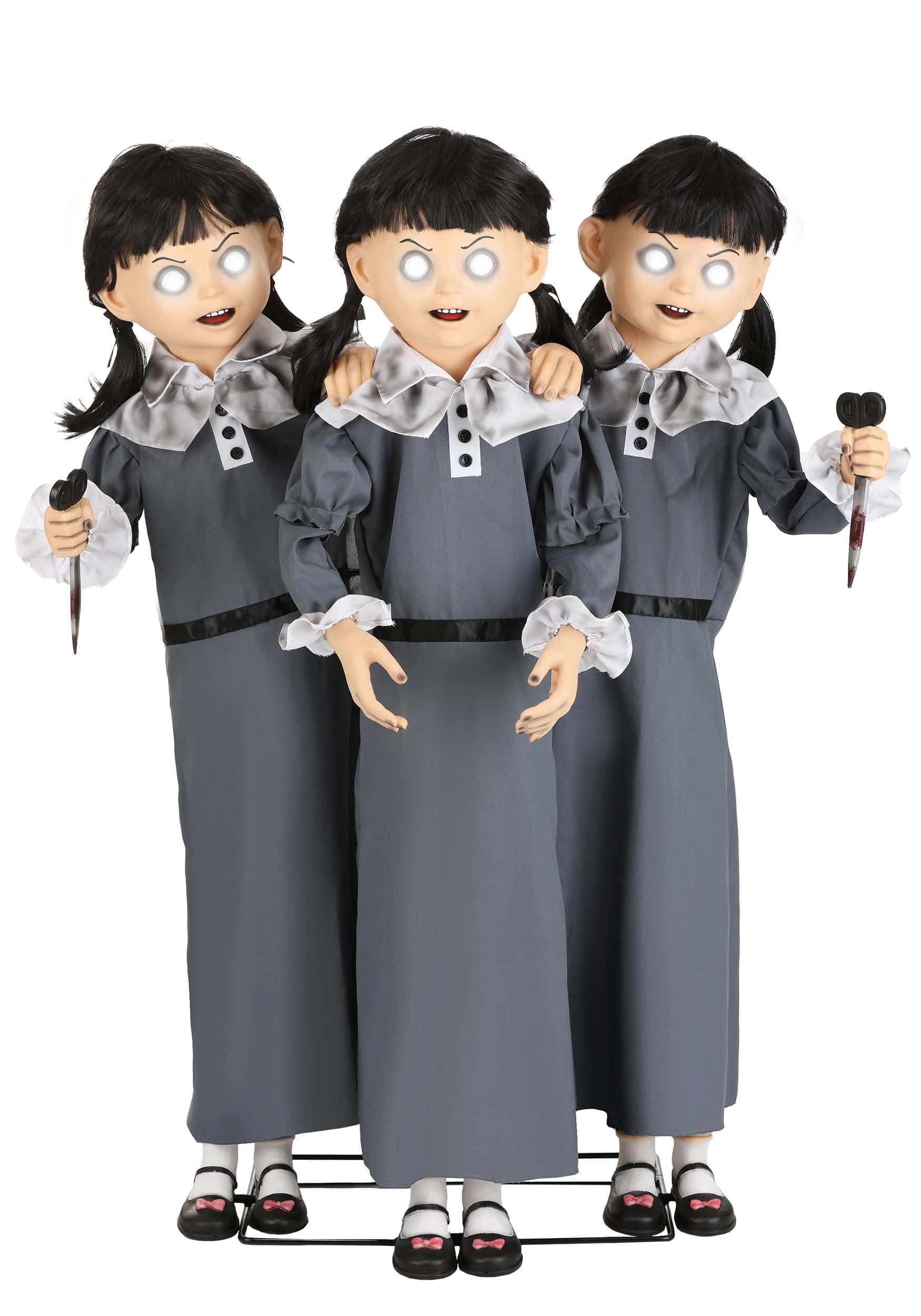 Evil Triplets Animatronic Decoration - Walmart.com