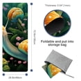 thumbnail image 4 of Snail Yoga Towel with Storage Bag, 72.8"x26.8" - Suitable for Yoga, Pilates, Fitness, Hot Yoga, and More, 4 of 6