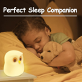 thumbnail image 4 of Children's Nightlight Rechargeable Baby Nightlight Led Nightlight Baby Owl Colorful And Warm White Children's Bedside Lamp Touch Sensor Baby Room Deco, 4 of 5