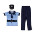 thumbnail image 4 of Disfraz de policía Salvador para niños Azul, 4 of 10