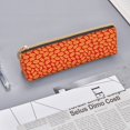 thumbnail image 3 of Rocae A Big Hot Dog for Leather Pencil Case - Zippered Pen Case Stationery Bag Zipper Pouch Pencil Holder For Men Women Businessmen And Artists, 3 of 5