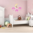 thumbnail image 2 of Sweet Dreams Dream Big Goodnight Cute Girly Wall Design Wall Art Sticker Designs Vinyl Stickers For Home House Walls Rooms Windows Bedroom Decoration Size (26x26 inch), 2 of 3