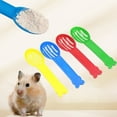 thumbnail image 1 of Hamster Litter Hamster Sand Shovel Pet Cleaning Tool Small Pet Sand Shovel（random Color，1pc）, 1 of 3