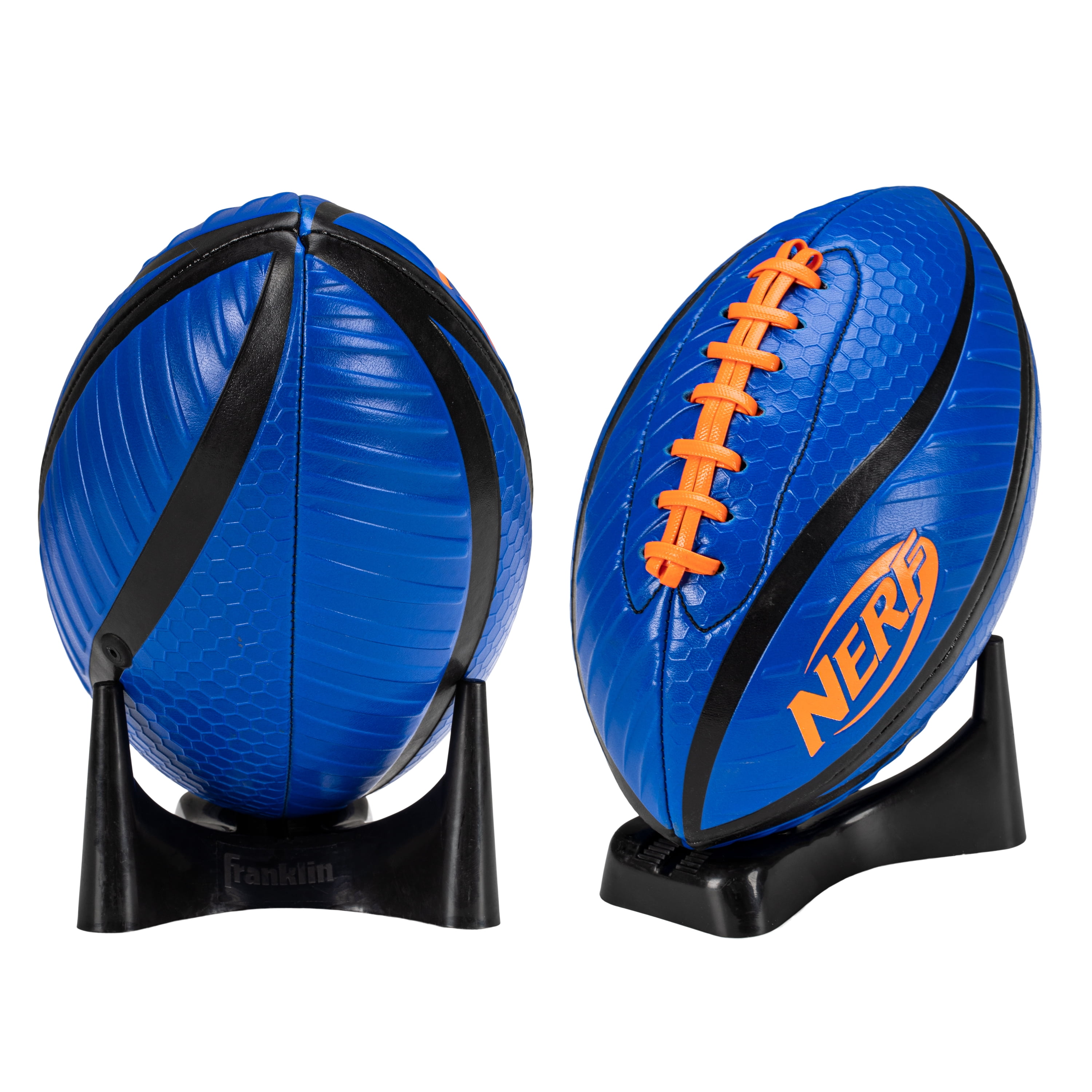 Nerf Punt and Pass Football Goal Post Set - Complete All In One Set - Included Removeable Knockout Targets