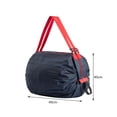 thumbnail image 3 of Bolsa de supermercado portátil plegable impermeable ecológica para viajes de compras (A), 3 of 6