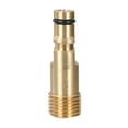 thumbnail image 2 of Adaptador para hidrolavadora de latón, potente, conexión rápida de pulgada, hembra, profesional, portátil, conector de manguera resistente, 2 of 9