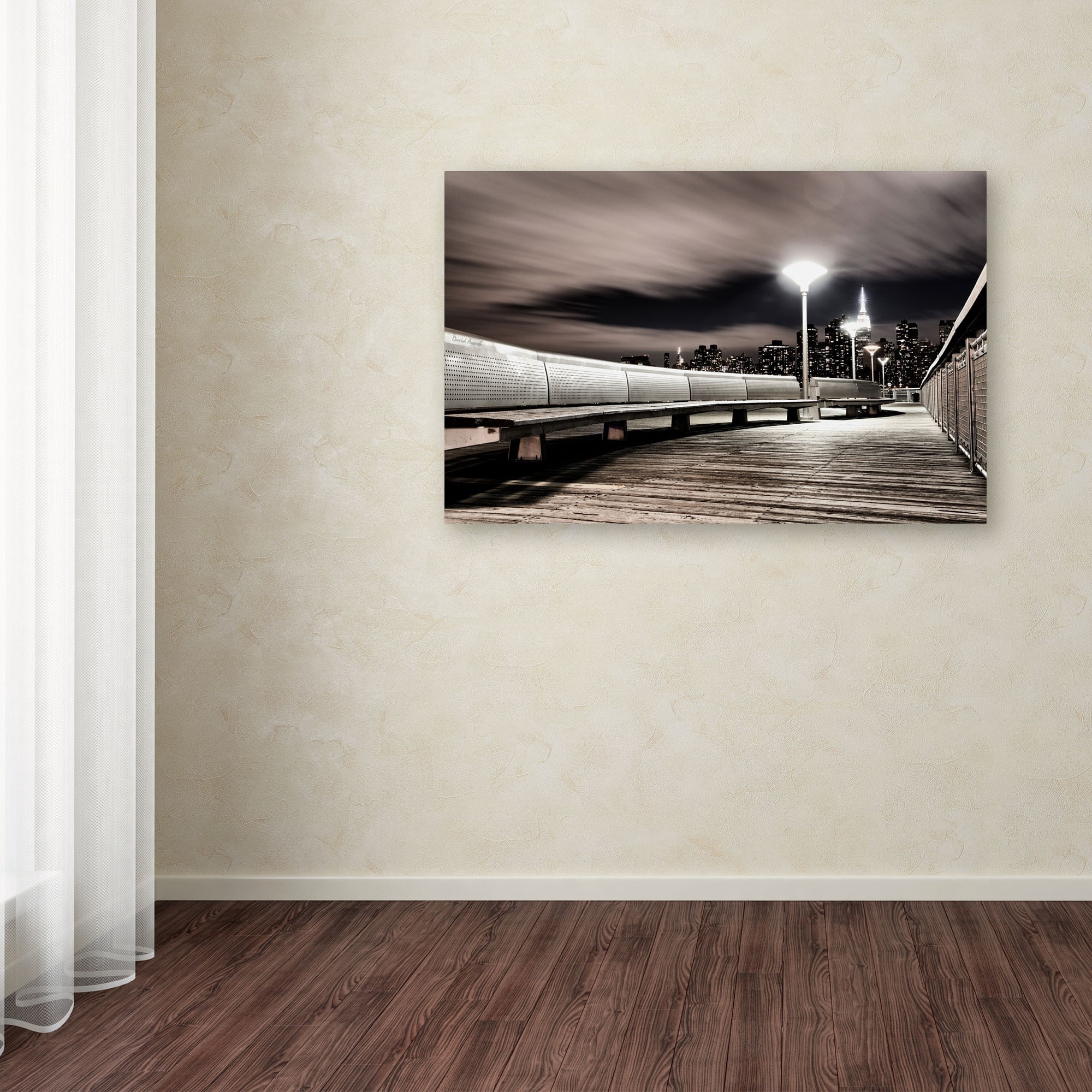 Trademark Fine Art "NYC" Canvas Art by David Ayash