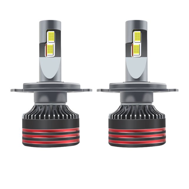 Bombilla LED para coche M8 55W para H1 H3 H4 H7 Super brillante 2 PIEZAS