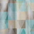 thumbnail image 4 of Designart 'Triangular Shapes Colourfields XXVI' Traditional Curtain Panel, 4 of 5