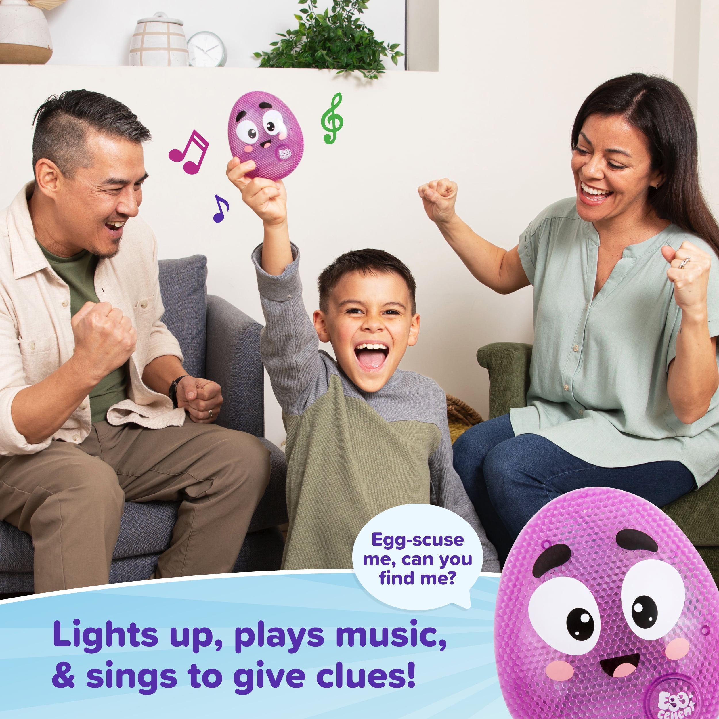 The Eggcellent Hide & Seek Game, a Fun Way to Play & Explore for Kids Ages 3+