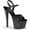 Black Faux Leather/Black Matte, variant on Women's Pleaser Stardust 709