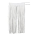 thumbnail image 5 of iiniim Women Long Fringe Tassel Skirt Belt Punk Cool Faux Leather Double Buckles Waistband for Dance Party Costume, 5 of 7