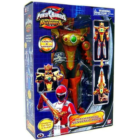 Power Rangers Operation Overdrive Transforming Sentinel Zord Action Figure