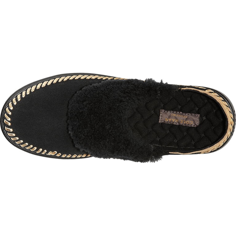 COLEHAAN SHEARLING SUEDE SLIPON SHOES Women main image 2