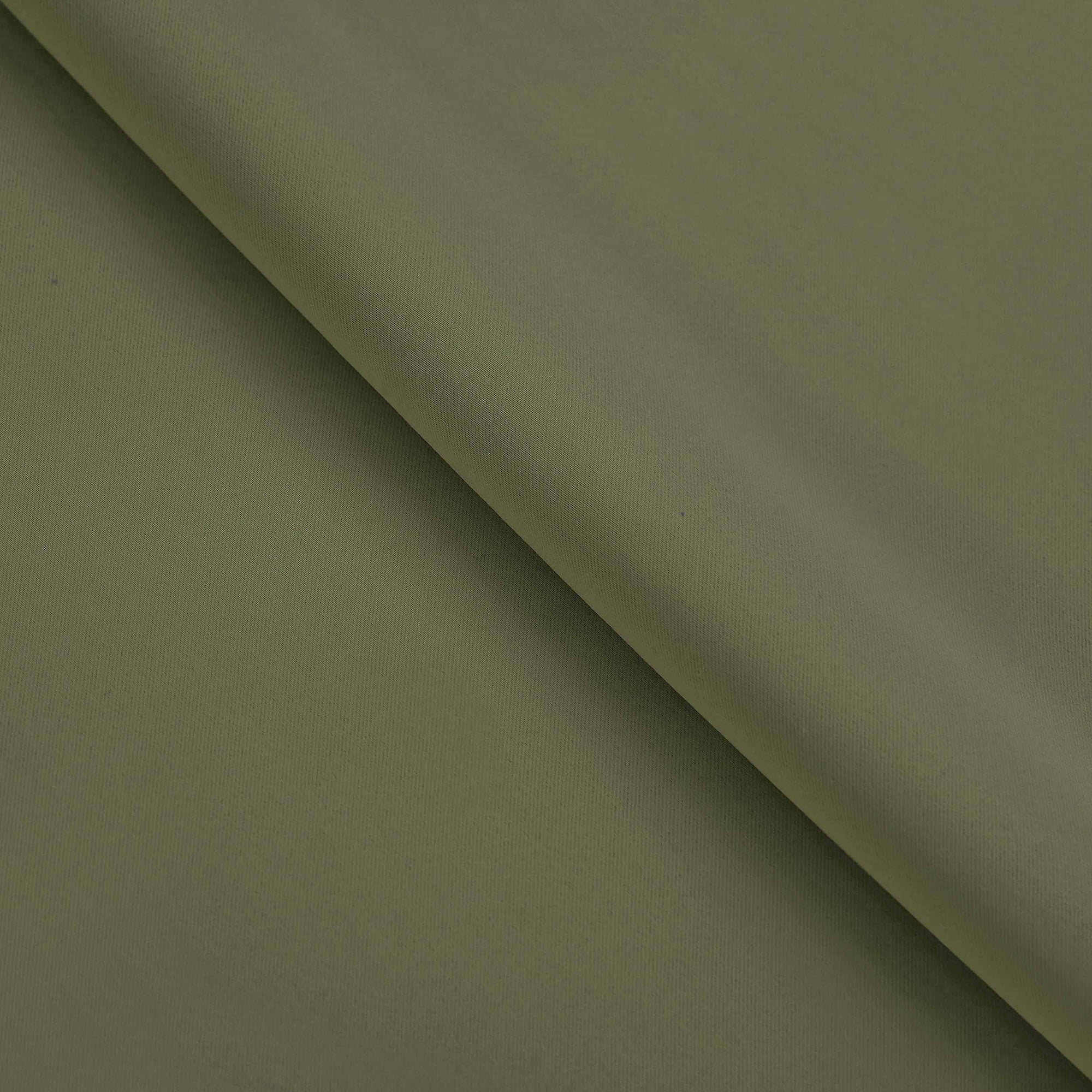 Superior Blackout Solid Light Filtering Back Tab Curtain Panel Set, 42" x 63", Olive Green