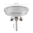 thumbnail image 1 of , 100~700℉ BBQ Grill BBQ  Gauge Analog Dial Double Scale, 1 of 7