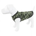 thumbnail image 3 of Luvable Friends Dog Pet Dog and Cats Cotton T-Shirts 2pk, Camo Plaid, Medium, 3 of 6