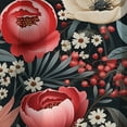 thumbnail image 4 of Designart "Flourishing Pink Poppies In Vintage Gardens" Floral Blackout Curtain Panels, 4 of 4