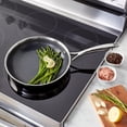 thumbnail image 5 of Henckels Paradigm Ceramic 10-inch Stainless Steel Dual Performance Fry Pan, 5 of 9