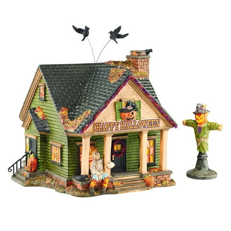 department 56 halloween village 4044881 the scarecrow house