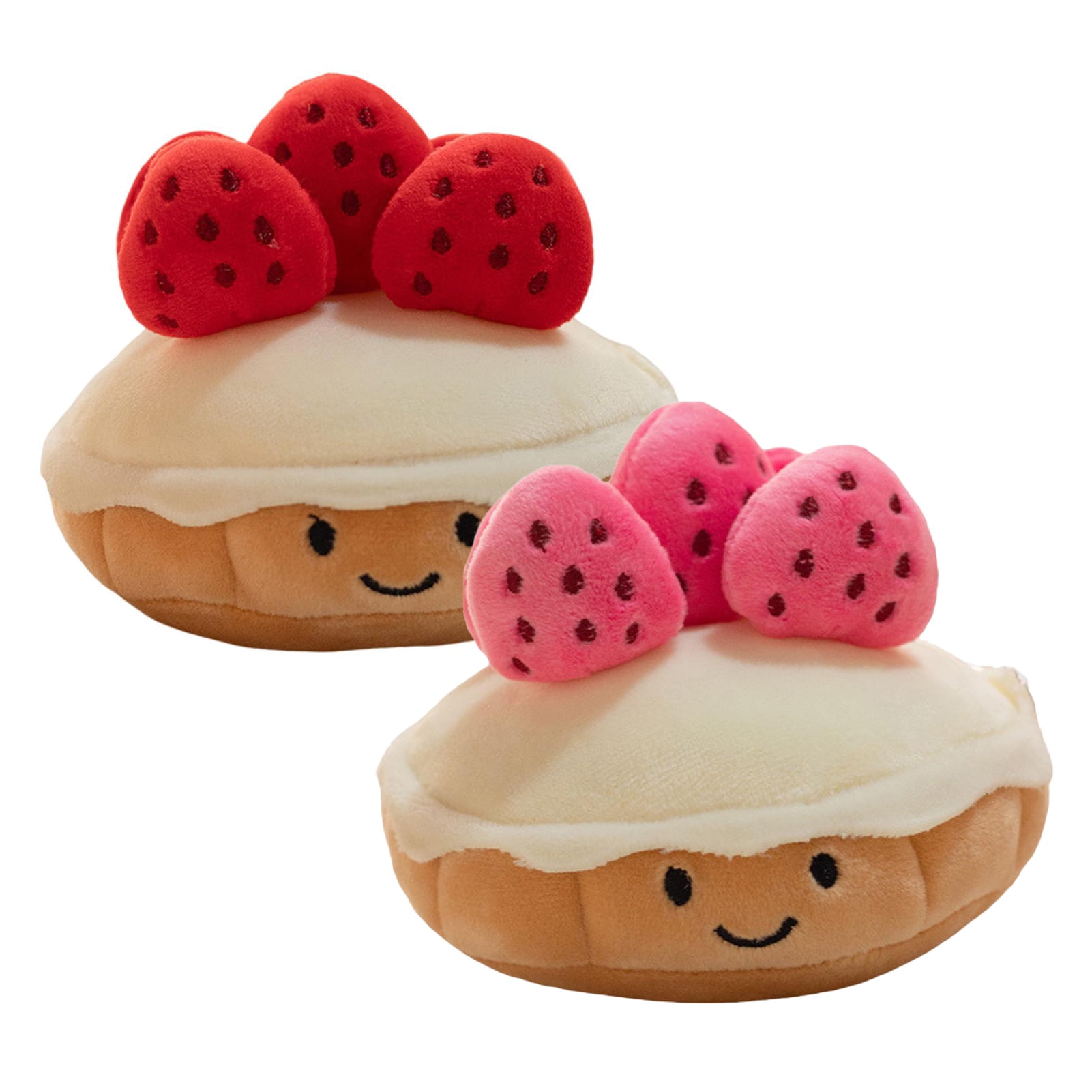 Kawaii Cake Plushie Strawberry Fruit Muffin Bakery Plushies – Kawaiies