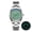 AD2521 Green Dial, variant on Men's Watch with Japanese Quartz Movement, 100m Waterproof Analog Dive Watch for Men, 316L Stainless Steel & Sapphire Crystal, BGW9 Luminous, AD2521 Blue