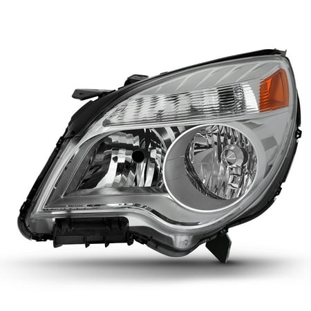 Chevrolet Equinox Replacement Headlight - Fit 2010-2015 Chevy Equinox LS/LT Driver Left Side Halogen Headlight Replacement