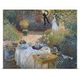 thumbnail image 1 of Great BIG Canvas Claude Monet Poster Print entitled The Luncheon: Monets garden at Argenteuil, c.1873 (oil on canvas), 1 of 2