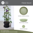 thumbnail image 2 of Plato para Maceta The HC Companies 30 cm Redondo y Duradero Color Verde Agua, 2 of 7