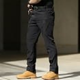 thumbnail image 6 of Men's Stretch Tactical Pants,Water Resistant Ripstop Cargo Pants,Lightweight Outdoor Work Hiking Pants with Pockets(No Belt) Black L, 6 of 9