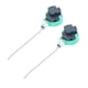 thumbnail image 3 of EeaseMX 2 interruptores de cadena para ventilador de techo, 3 velocidades, ajustables, 220 V, reemplazo de lámpara de ventilador de techo (verde), 3 of 7
