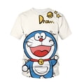 thumbnail image 2 of Camiseta de gran tamaño para hombres de Anime japonés nueva camiseta de Doraemon camiseta de verano Camiseta de manga corta Camiseta superior para hombres, 2 of 4