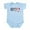 Sky Blue, variant on CafePress - Eat Sleep Mountain Bike Infant Bodysuit - Baby Light Bodysuit, Size Newborn - 24 Months