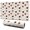 White, variant on Long Mouse Pads for Desk,White Chicken Heart Pattern Desk Mats on Top Of Desks, Desk Mouse Pad Extra Large with 3mm Non-Slip Base and Stitched Edge for Gaming,Office,Work,Home 31.5x11.8in