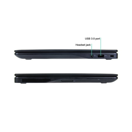 Dell - Latitude 14" Refurbished Laptop - Intel Core i5 - 8GB Memory - 240GB Solid State Drive - Black
