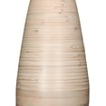 thumbnail image 3 of Green Floral Crafts 27-inch Natural Bamboo Cylinder Floor Vase Wooden for Dried Flowers Branches Perfect Spa Office Dining Living Room Entry Way Home Decoration, Natural, 3 of 7