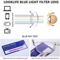 thumbnail image 5 of EFE Clear Frame Reading Glasses Blue Light Blocking Reading Glasses Lightweight Eyeglasses, 5 of 10
