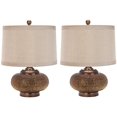 thumbnail image 3 of Safavieh Aubrey Beaded Table Lamps with Silk Chestnut Shade, 3 of 5