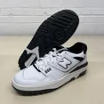 thumbnail image 1 of NEW BALANCE BB550 Low Top Sneaker Men's Size US 6 D White/Black, 1 of 6