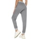 thumbnail image 2 of Pantalones deportivos para mujer con cordón, cómodos, transpirables, bolsillos en la cintura elástica, pantalones de chándal sueltos informales para deportes y correr, gris S, 2 of 4