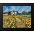 thumbnail image 2 of Cruysberg, Marijke 24x20 Black Modern Framed Museum Art Print Titled - View at the malthouse, 2 of 5