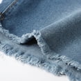 thumbnail image 7 of NAFUU Women's Denim Shorts Jean Shorts For Women High Waisted Stretchy Denim Shorts Trendy Casual Frayed Hem Summer Jorts Loose Fit Shorts, 7 of 7