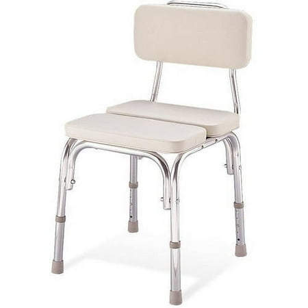 Medline Padded Shower Chair With Back