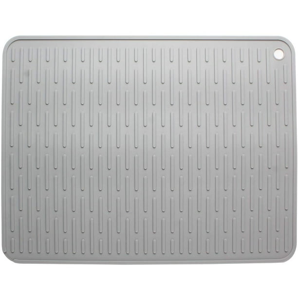 Dish Drying Mat, Silicone Dish Drying Mat, Silicone Trivet, Kitchen