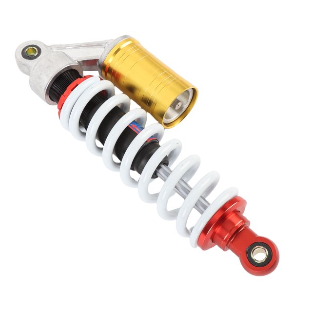 Amortisseur de Suspension à Ressort Réglable, 300mm 12 Po Amortisseur de Moto Réglable Antirouille Robuste Universel pour Quad Moto Tout-Terrain Kart Scooter