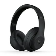 Restored Beats Studio3 Wireless Over-Ear Noise Cancelling Headphones - Matte Black